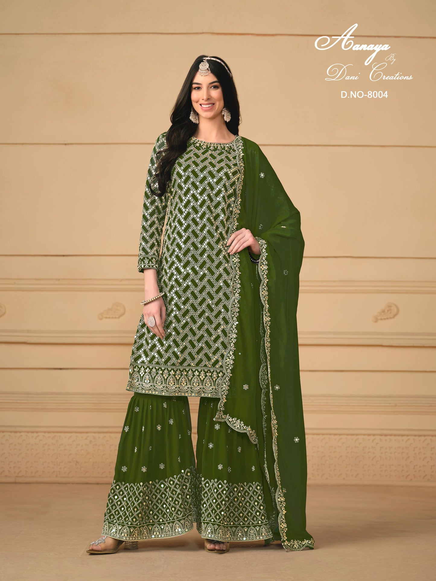 8004 Twisha Aanaya Vol 180 Dani Creation Unstitched Suits