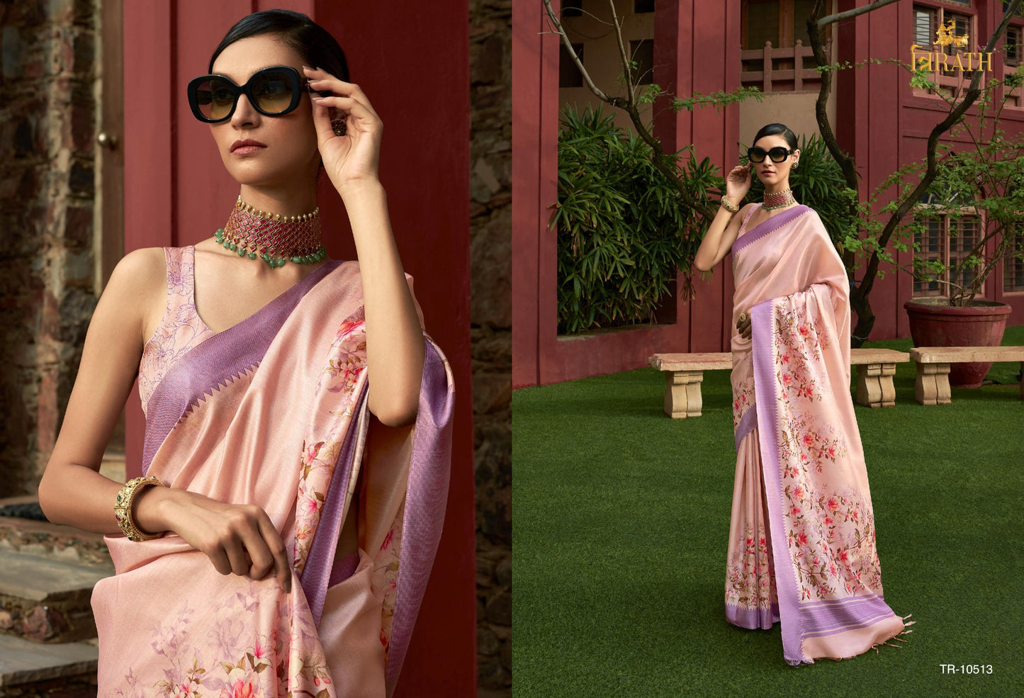 10513 Isha Trirath Digital Printed Sarees