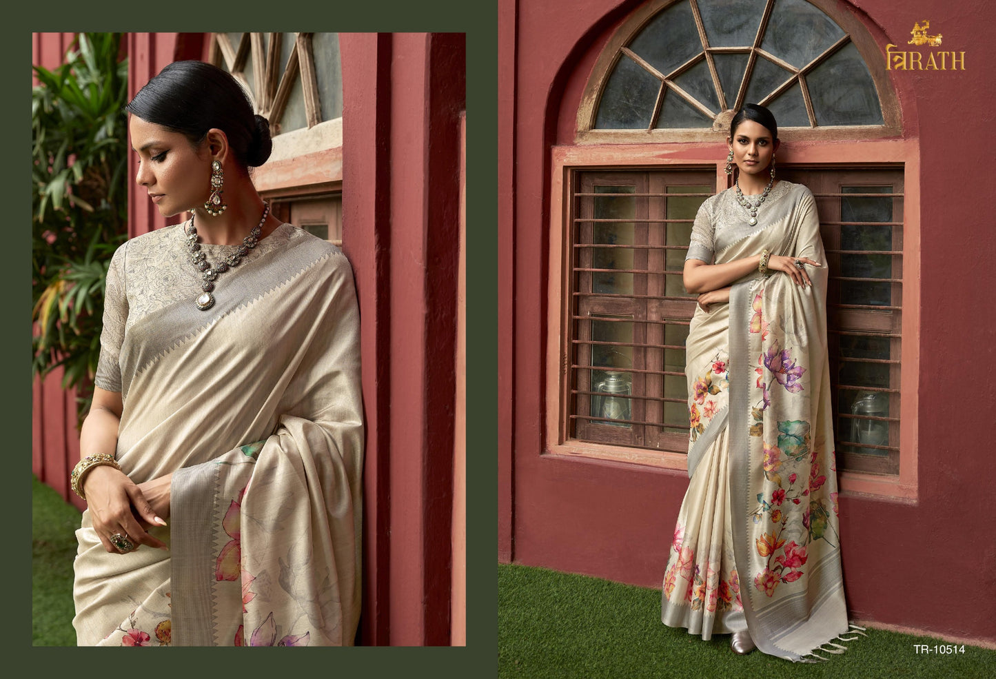 10514 Isha Trirath Digital Printed Sarees