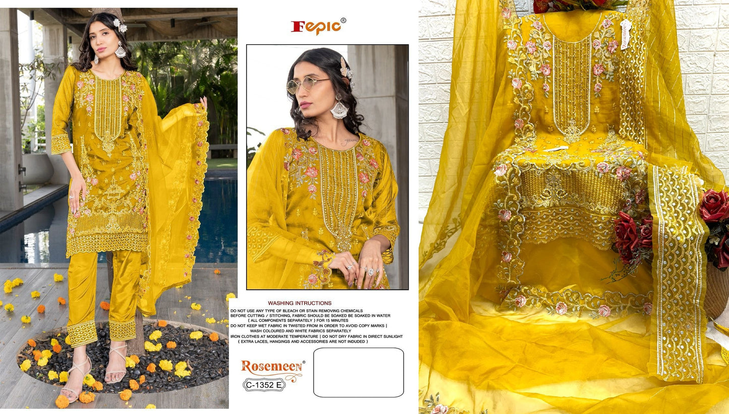 1352E Fepic Pakistani Salwar Suits