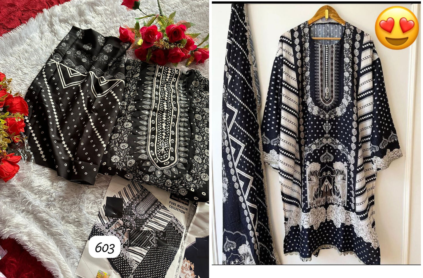 603 Ziaaz Designs Pakistani Salwar Suits