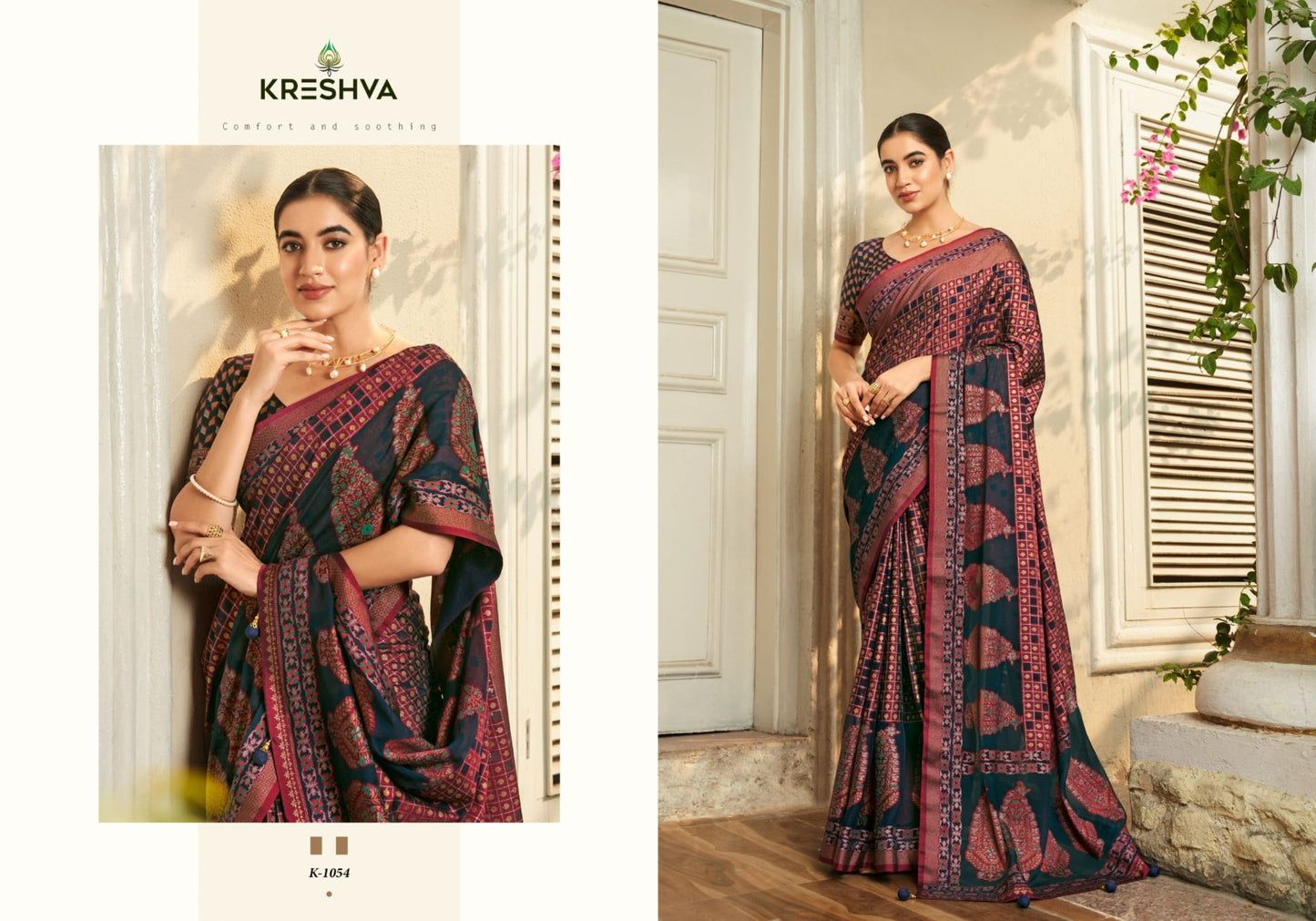 1054 Divyanka Kreshva Georgette Sarees