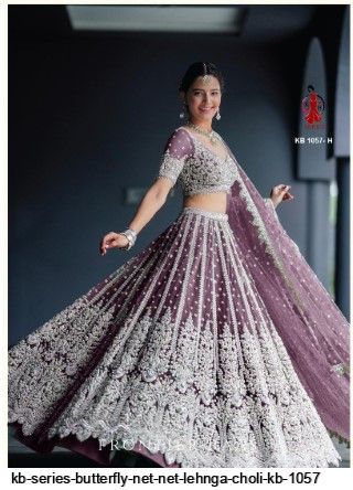 1057H Kb Series Embroidery Lehenga Choli