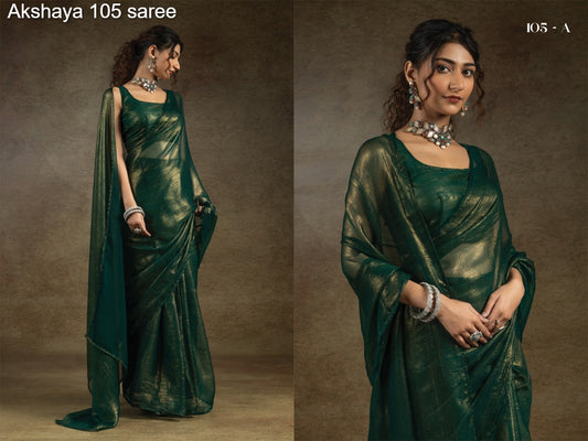 105A Akshaya Satin Sarees