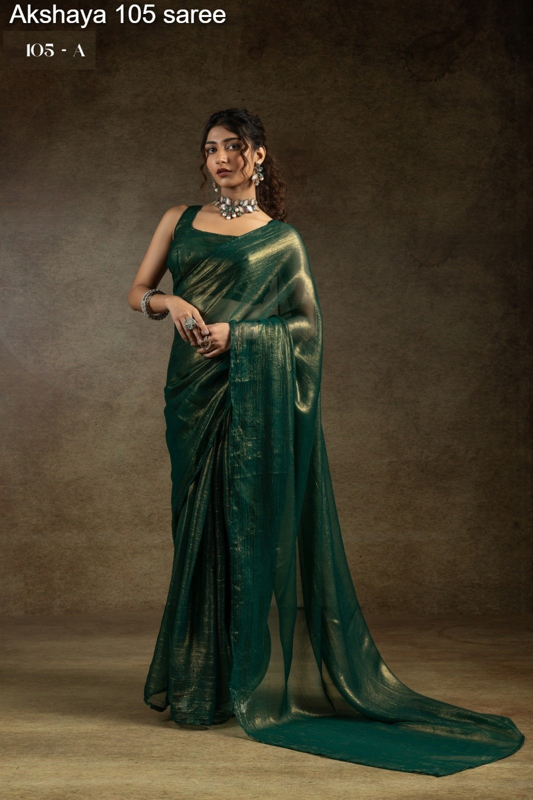 105A Akshaya Satin Sarees
