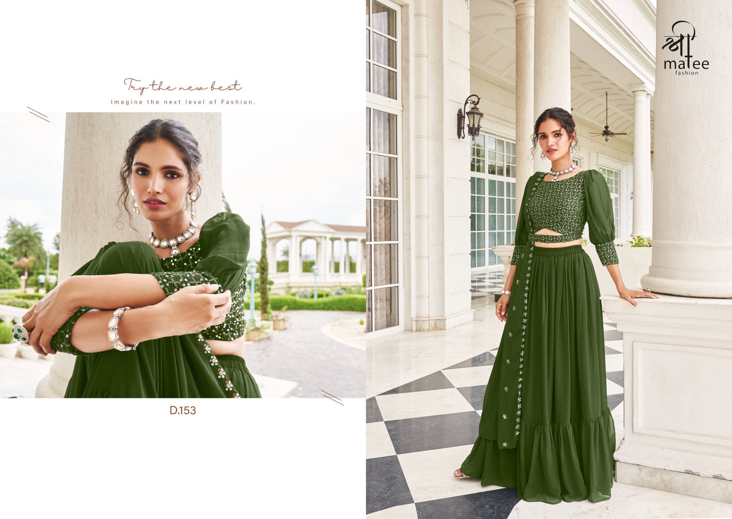 153 Amisha Shree Matee Fashion Readymade Lehenga Choli