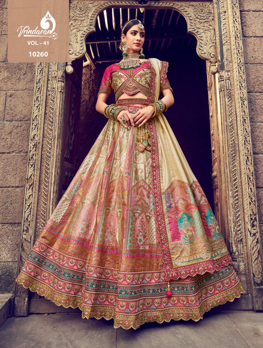 10260 Vrindavan Vol 41 Royal Lehenga Choli