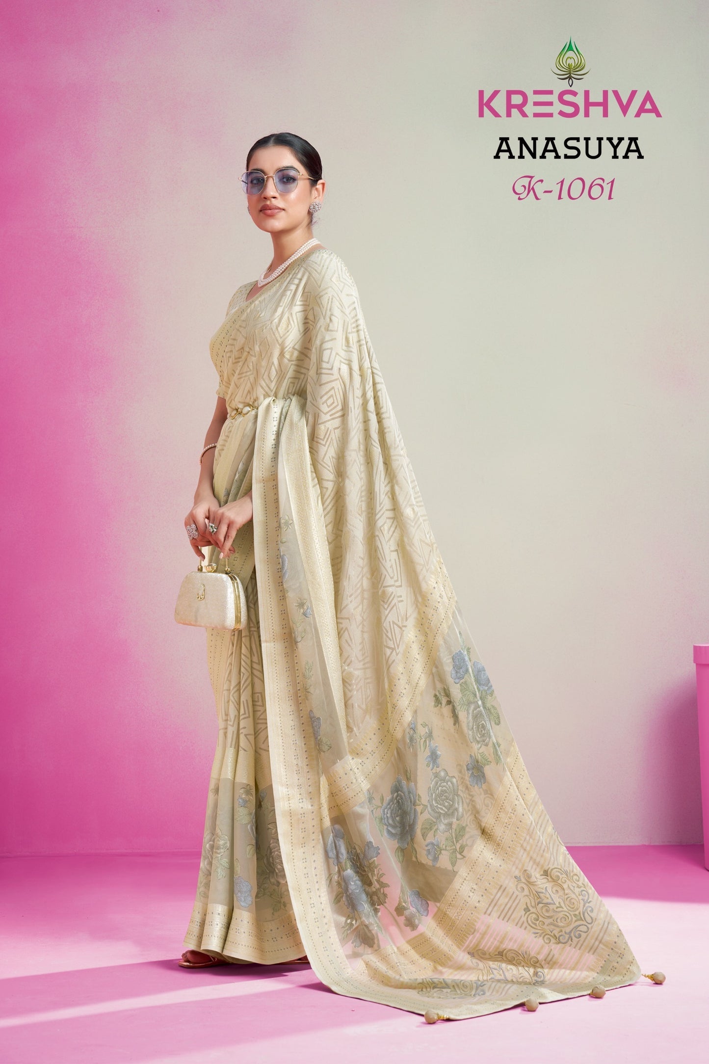 1061 Anasuya Kreshva Georgette Sarees