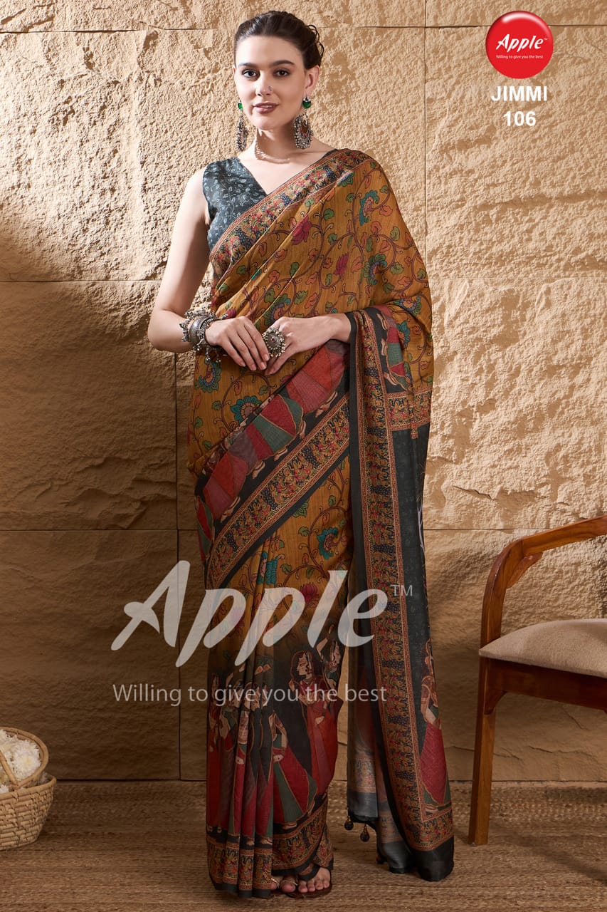 106 Jimmi Vol 1 Apple Jenny Sarees
