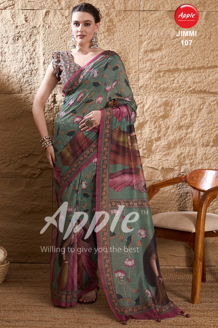 107 Jimmi Vol 1 Apple Jenny Sarees