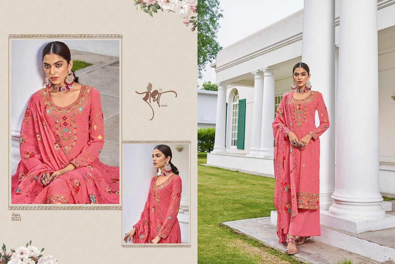 953 Rangoli Vol 2 Radha Unstitched Suits
