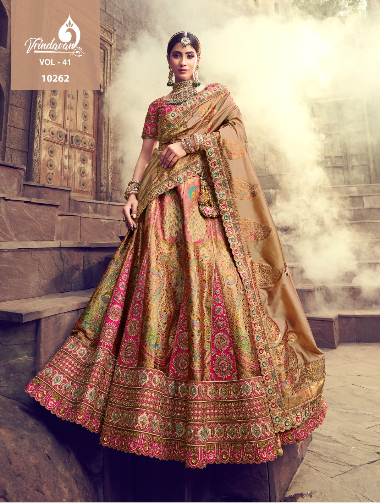 10262 Vrindavan Vol 41 Royal Lehenga Choli