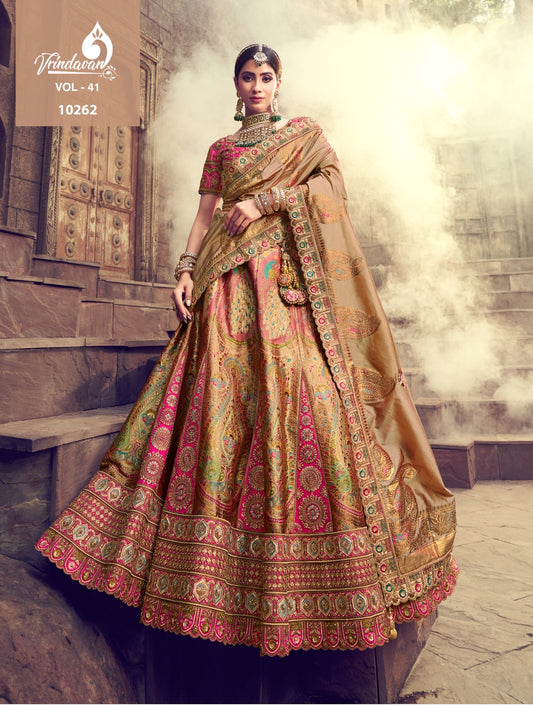 10262 Vrindavan Vol 41 Royal Lehenga Choli