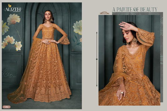 1082 Alizeh Butterfly Net Lehenga Choli