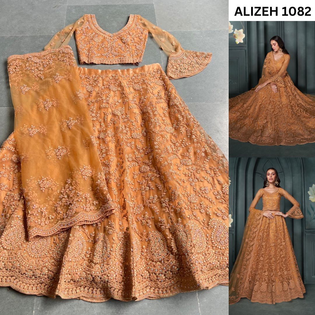 1082 Alizeh Butterfly Net Lehenga Choli