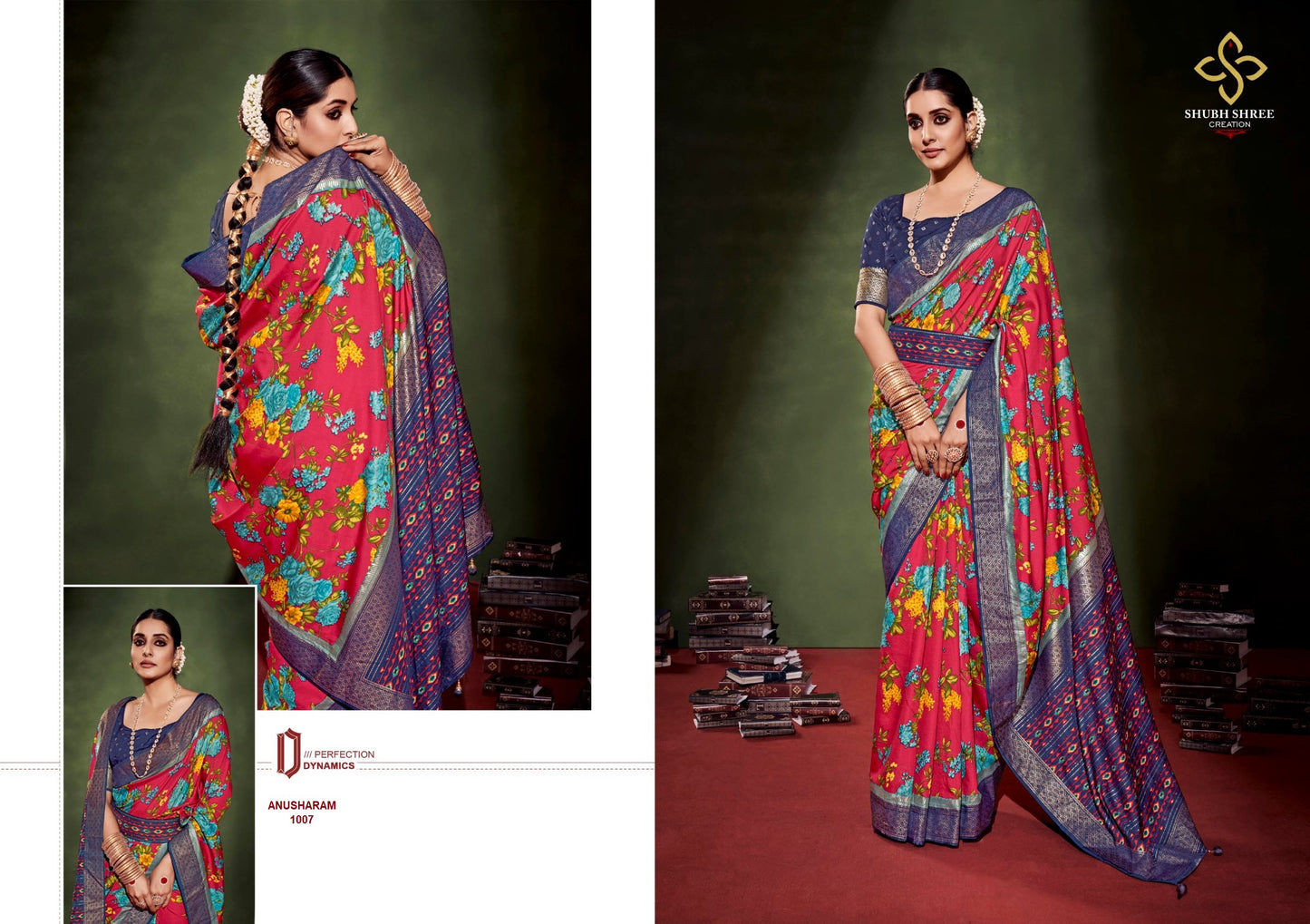 1007 Anusharam Shubh Shree Sarees