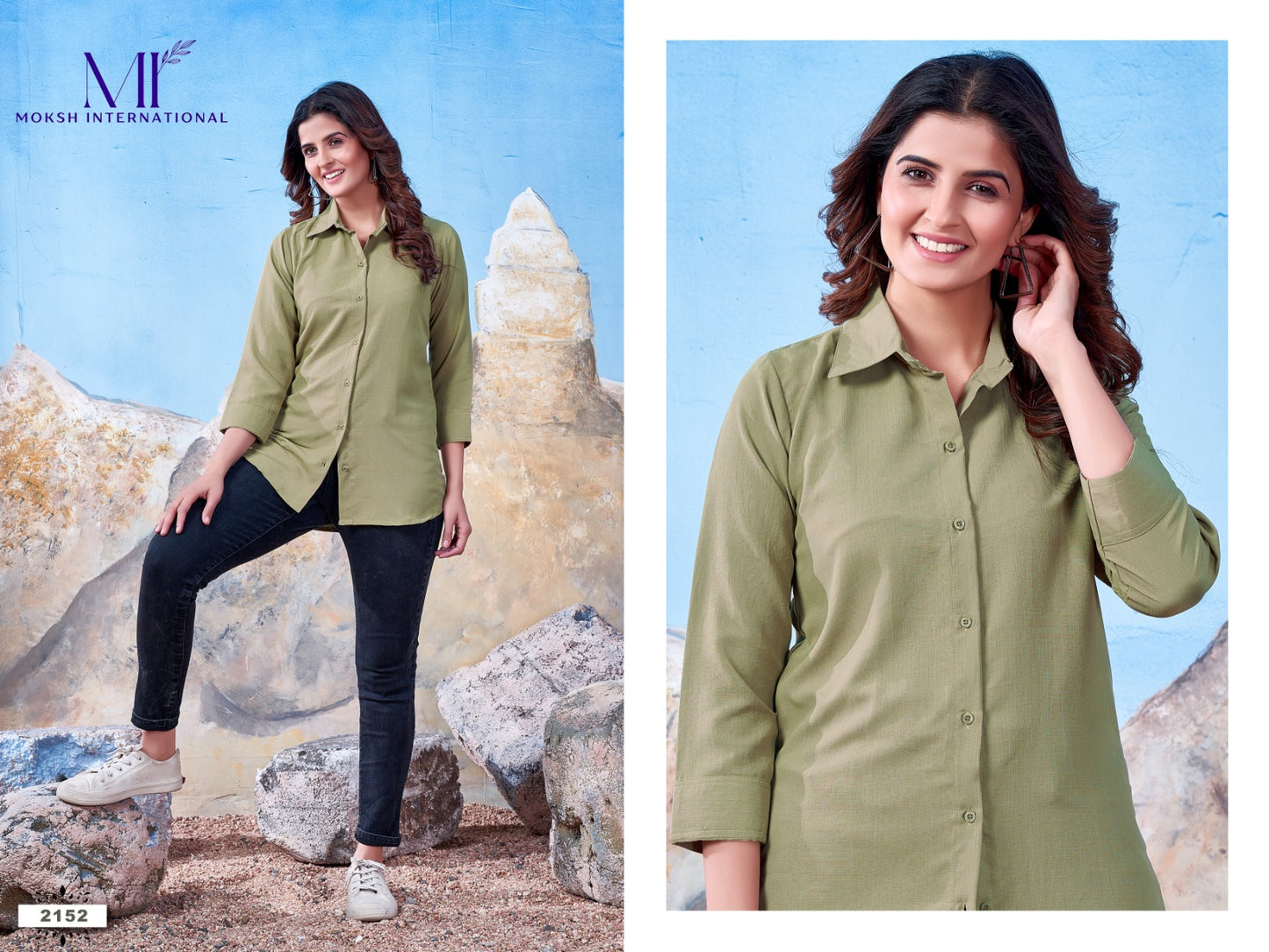 2152 Vol 3 Moksh Women Shirts