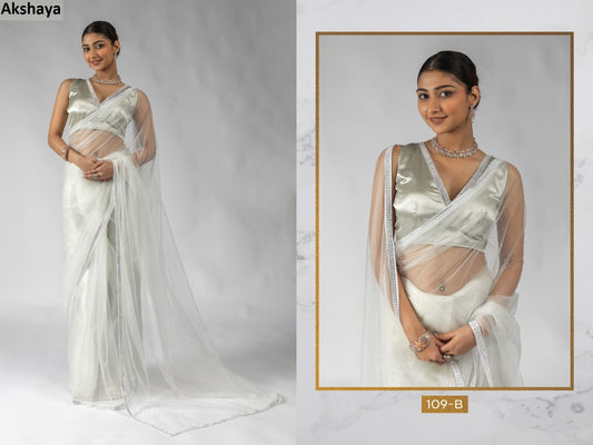 109B Akshaya Butterfly Net Sarees