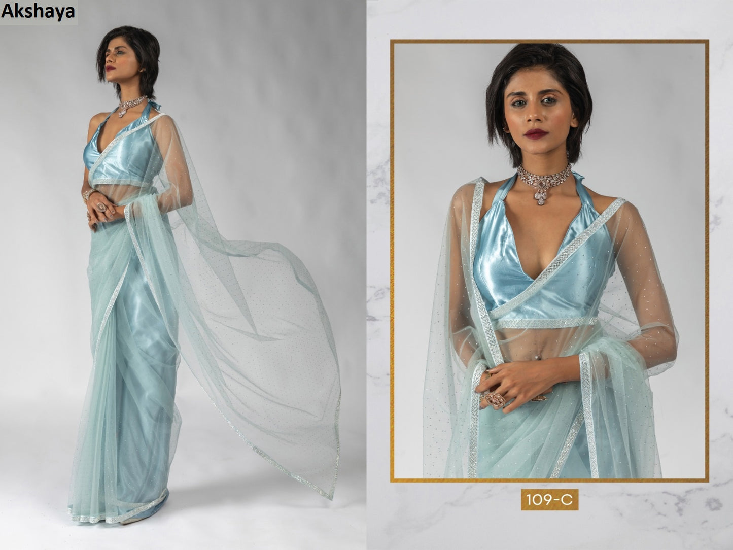 109C Akshaya Butterfly Net Sarees