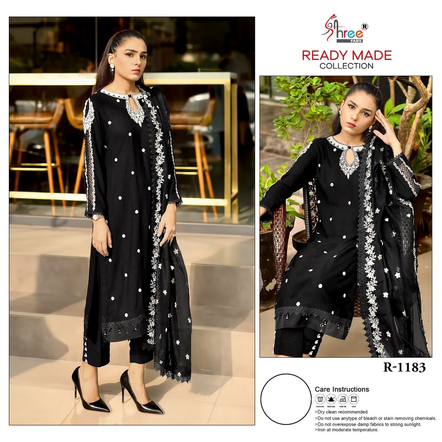 R-1183 Shree Fabs Pakistani Readymade Suits