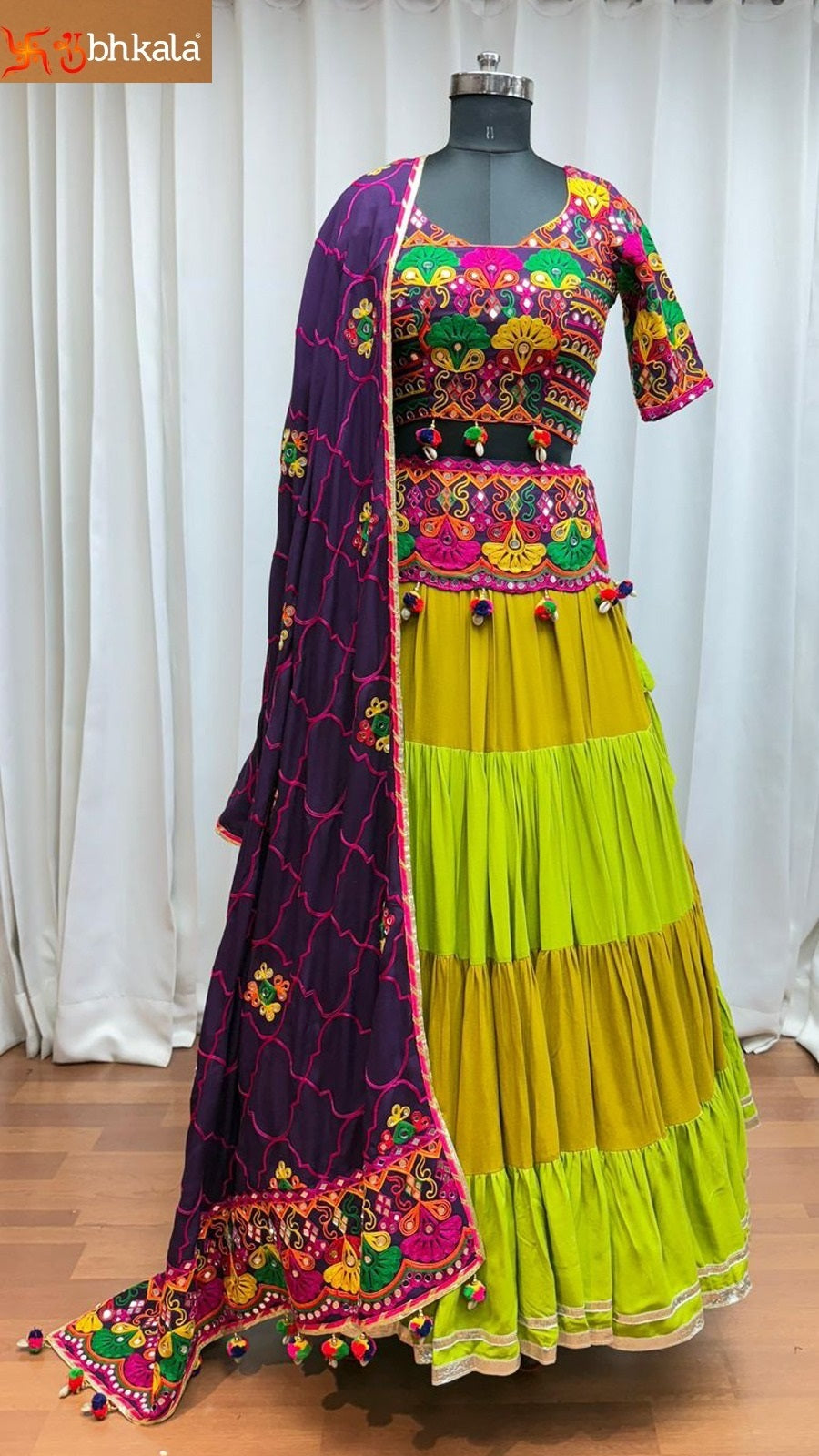 11023 Raas Vol 21 Shubhkala Viscose Cotton Chaniya Choli
