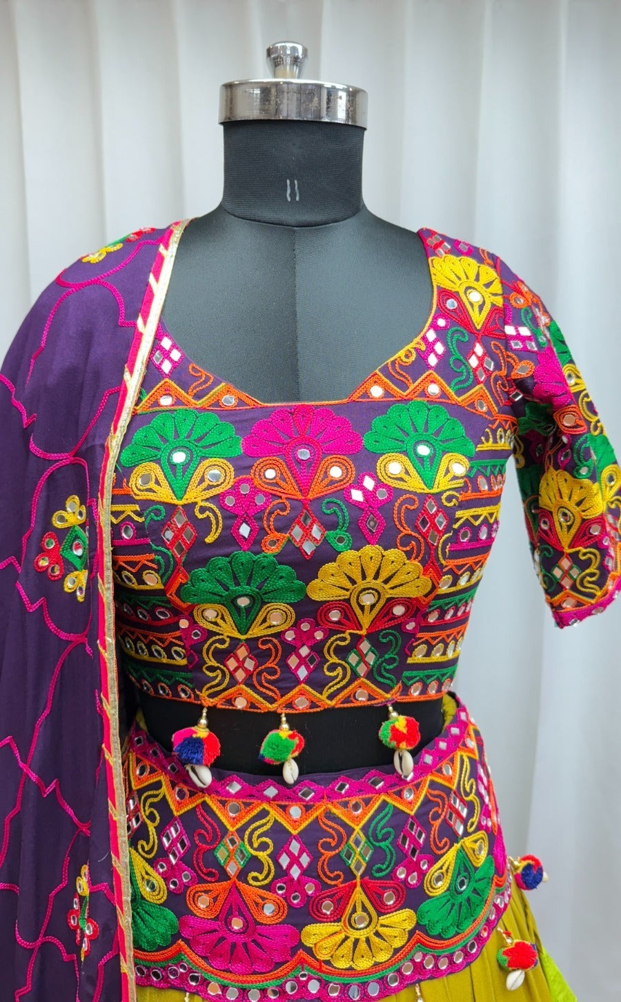 11023 Raas Vol 21 Shubhkala Viscose Cotton Chaniya Choli