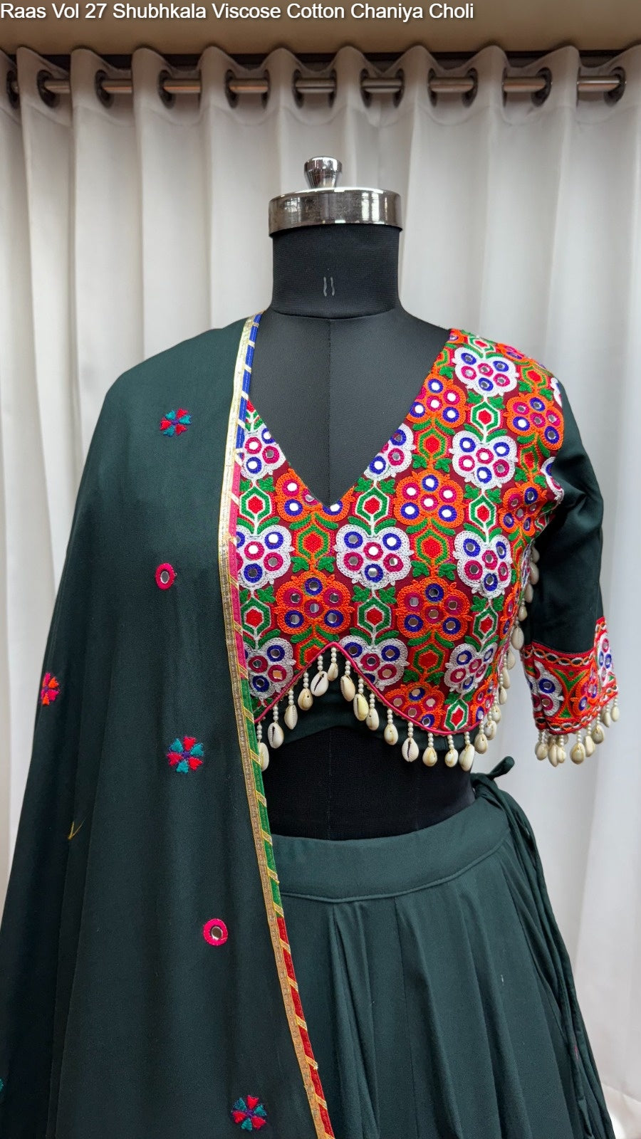 11085 Raas Vol 27 Shubhkala Viscose Cotton Chaniya Choli