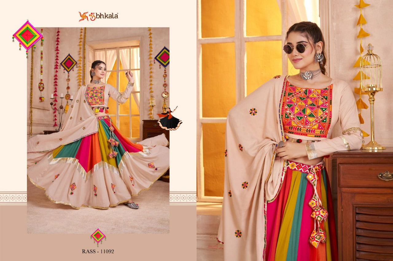 11092 Raas Vol 28 Shubhkala Viscose Cotton Chaniya Choli