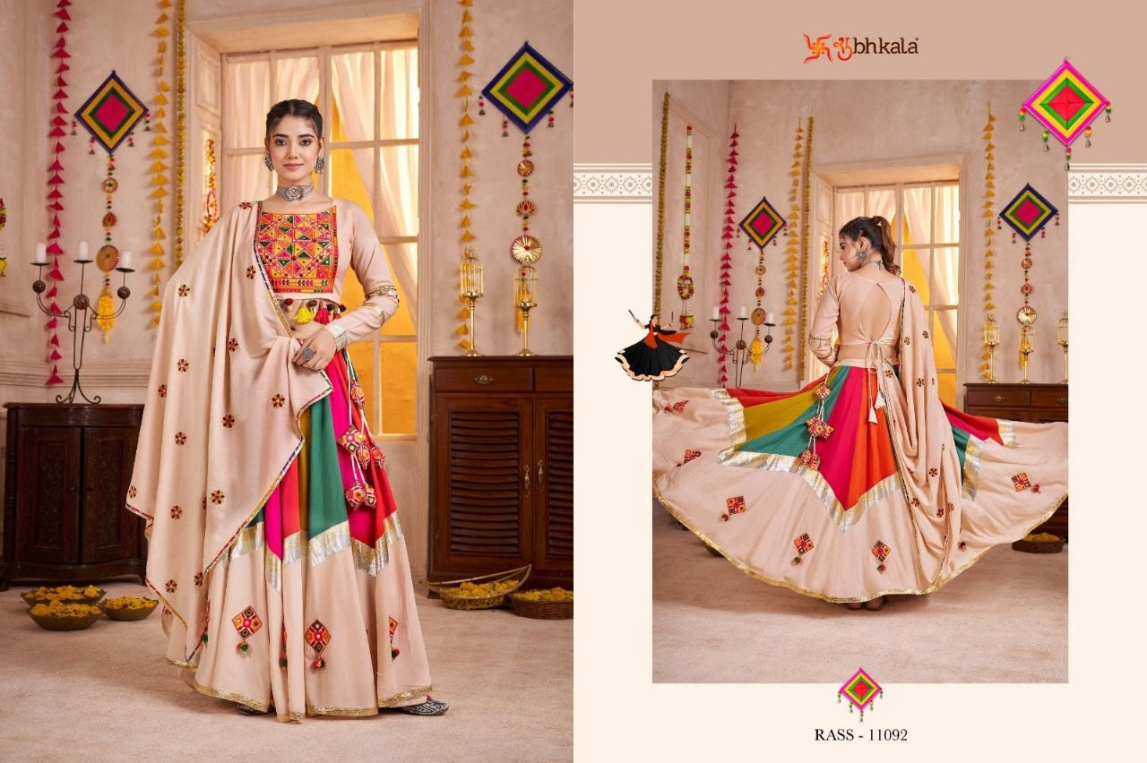 11092 Raas Vol 28 Shubhkala Viscose Cotton Chaniya Choli
