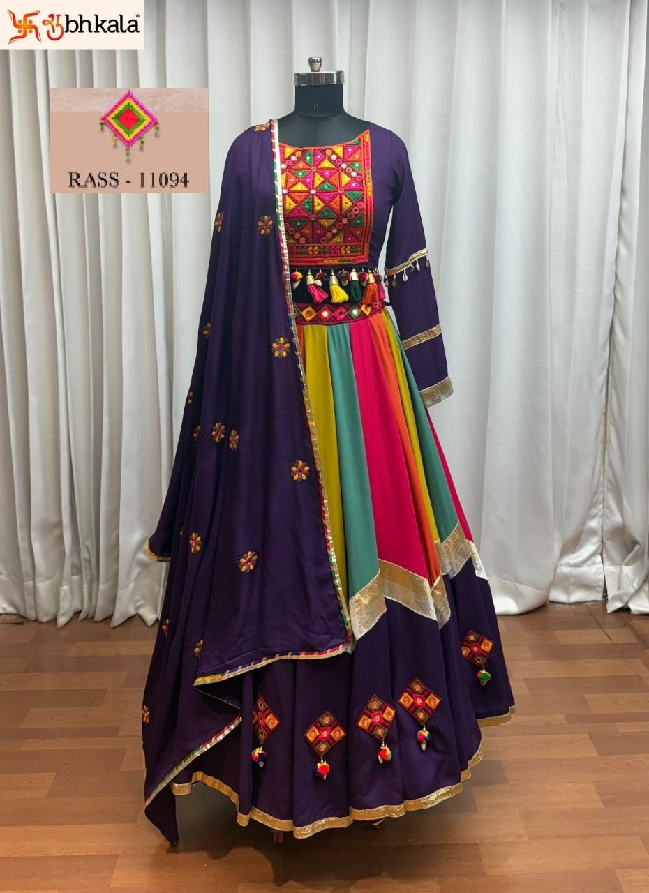 11094 Raas Vol 28 Shubhkala Viscose Cotton Chaniya Choli