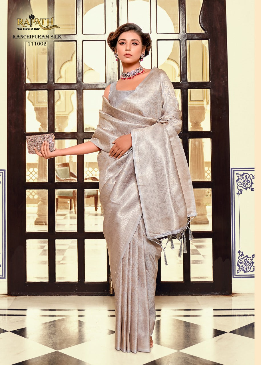 111002 Scarlet Silk Rajpath Silk Sarees