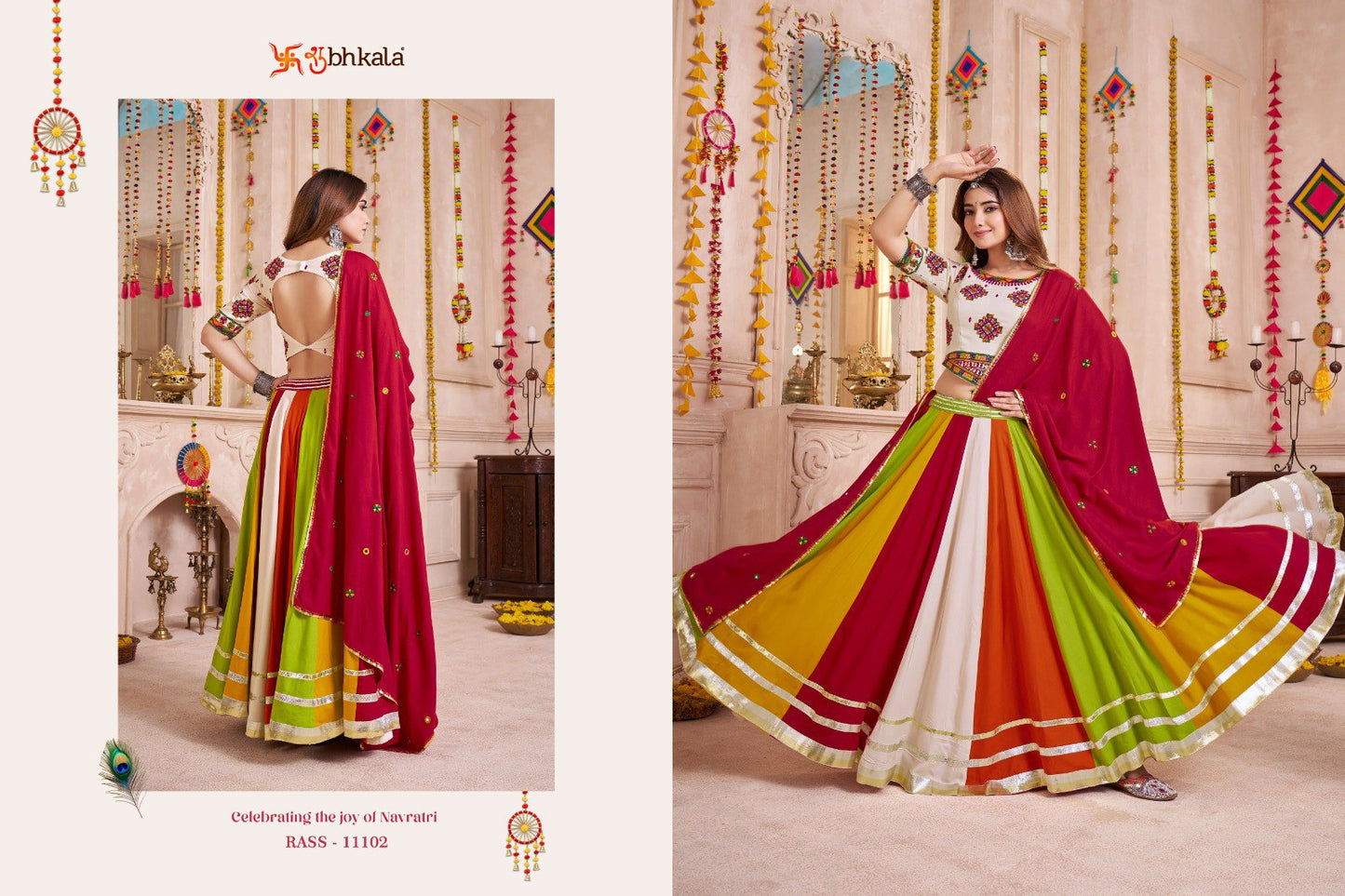 11102 Raas Vol 29 Shubhkala Viscose Cotton Chaniya Choli