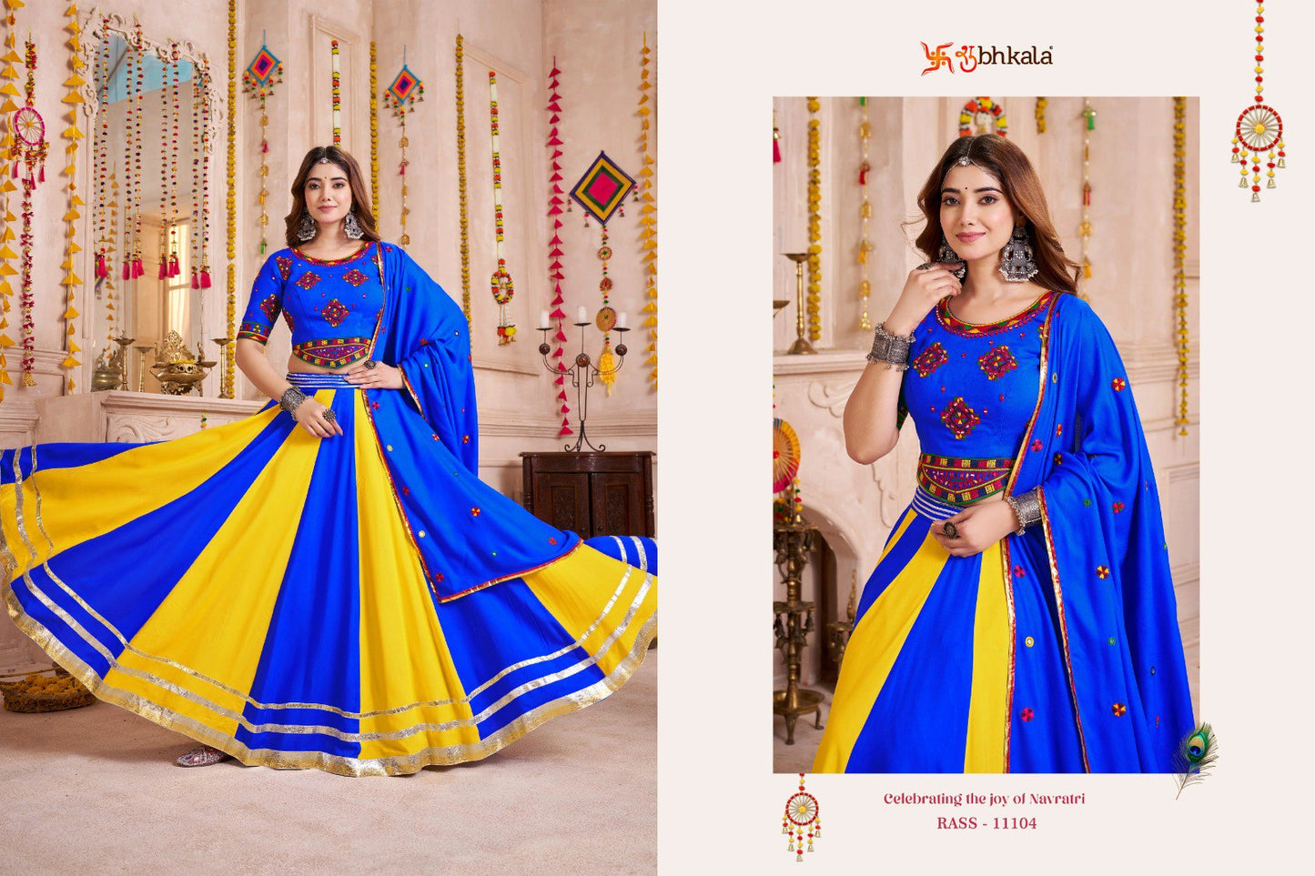 11104 Raas Vol 29 Shubhkala Viscose Cotton Chaniya Choli