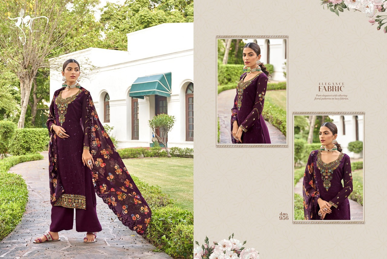 956 Rangoli Vol 2 Radha Unstitched Suits