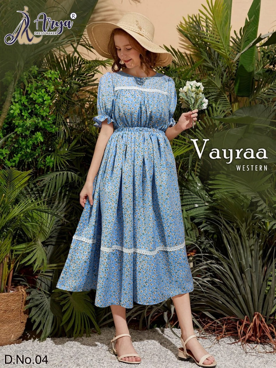 04 Vayraa Adm Girls Western Dress