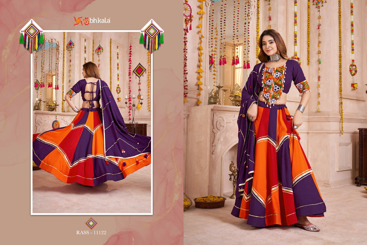 11122 Raas Vol 31 Shubhkala Viscose Cotton Chaniya Choli