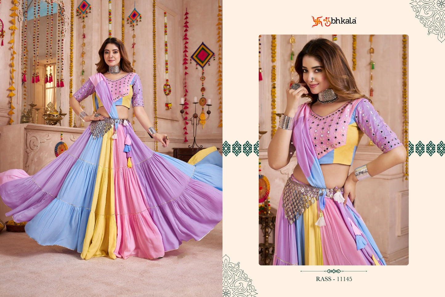 11145 Raas Vol 33 Shubhkala Viscose Cotton Chaniya Choli