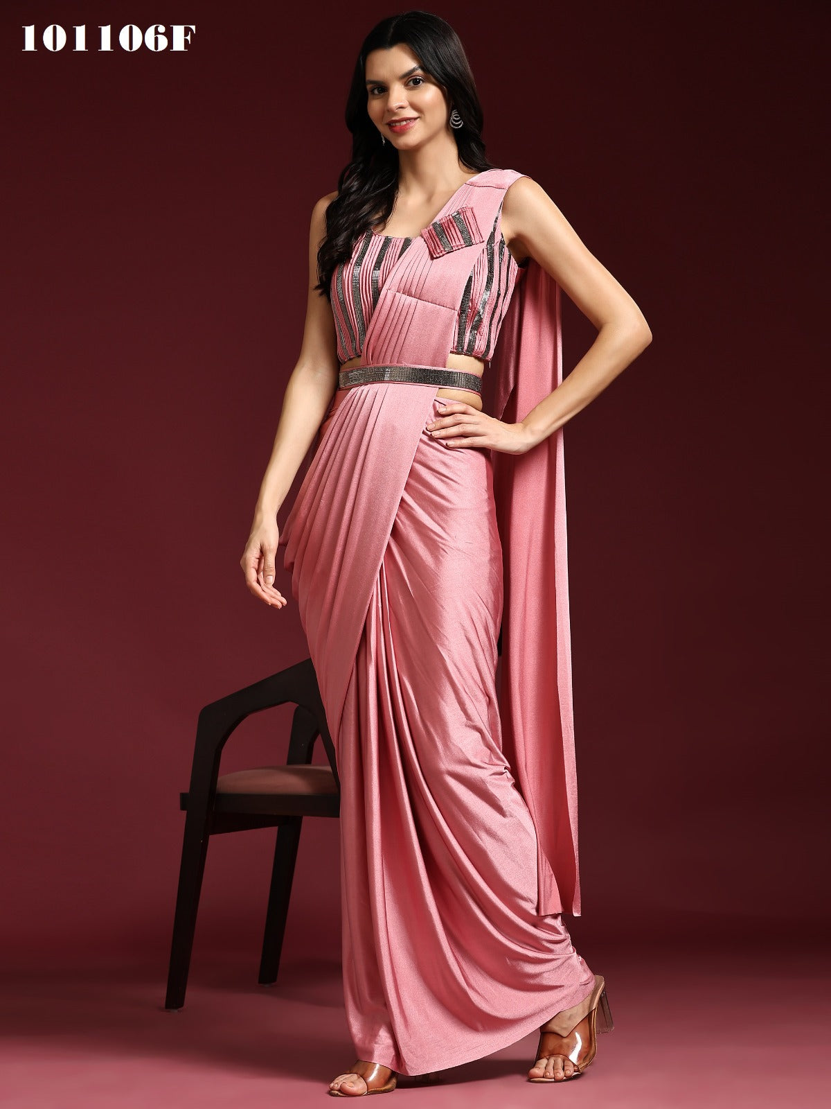 101106F Amoha Ready To Wear Saree