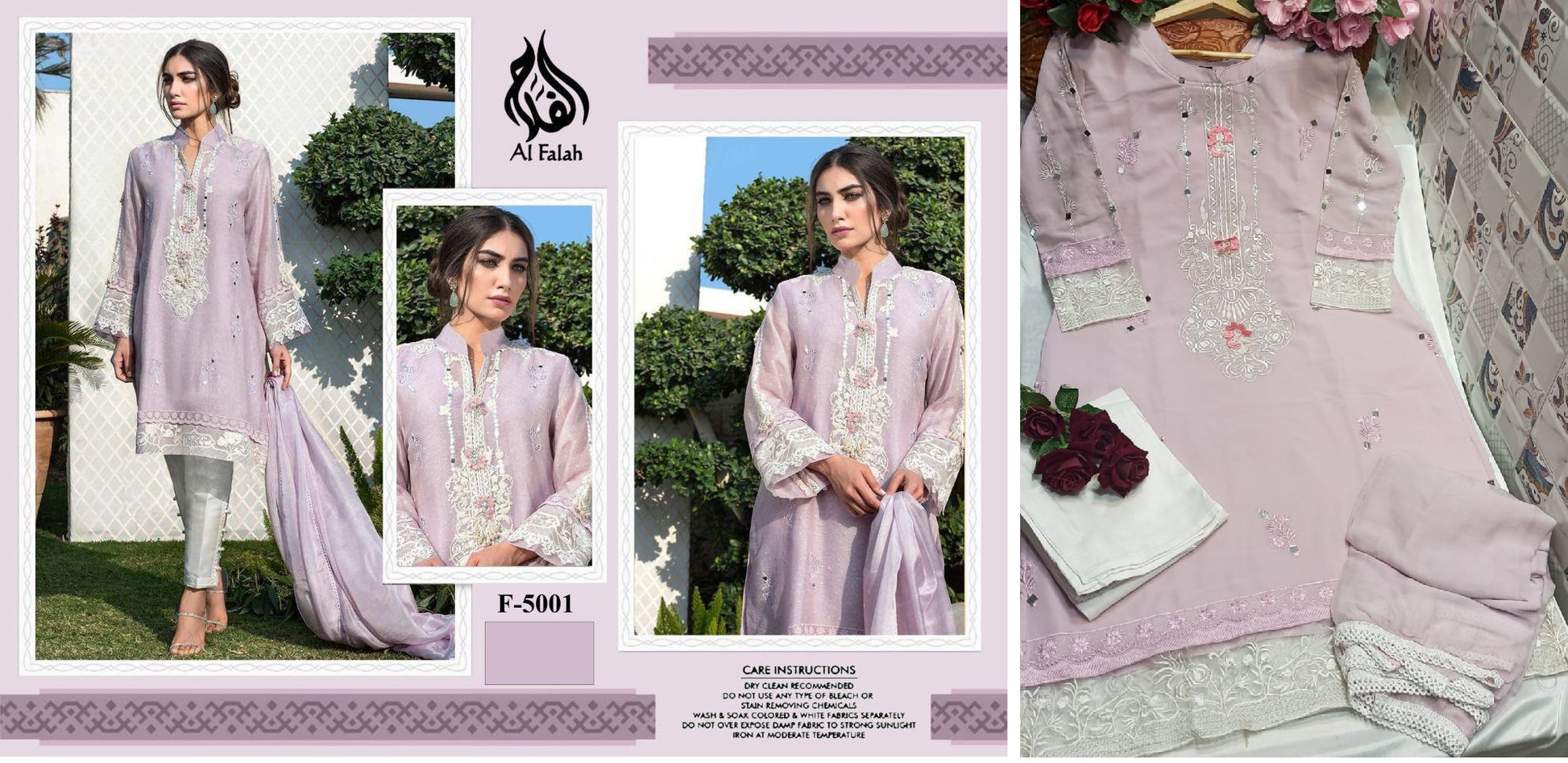 F-5001 Al Falah Pakistani Readymade Suits