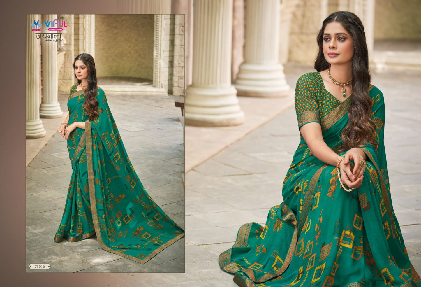 75016 Jaymala Vol 3 Vipul Sarees