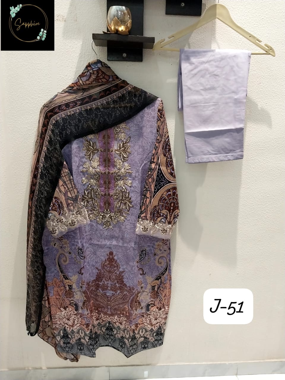 Vol 51 Violet Sapphire Pakistani Readymade Suits