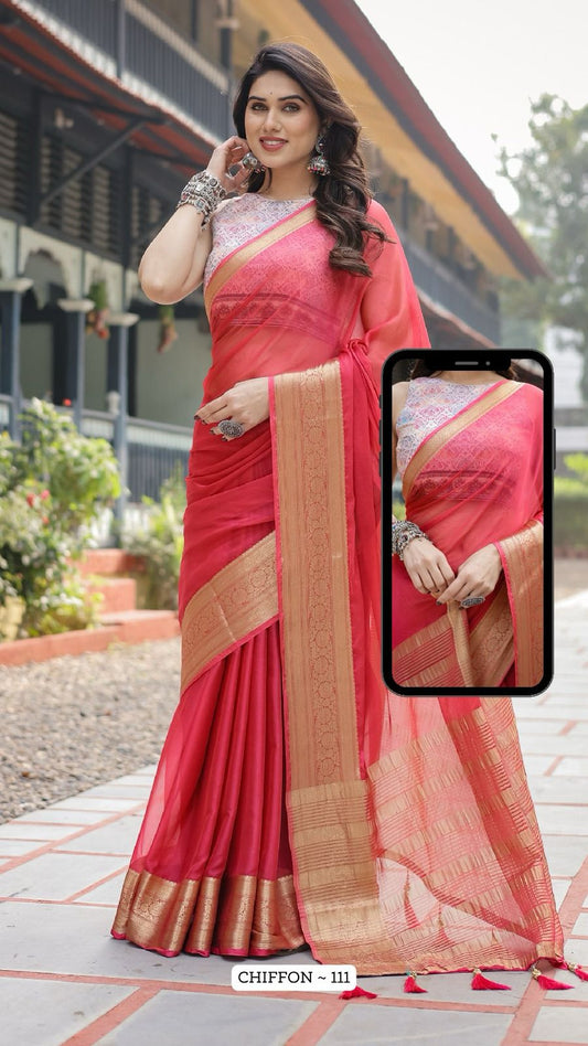 111 Almaari Chiffon Sarees
