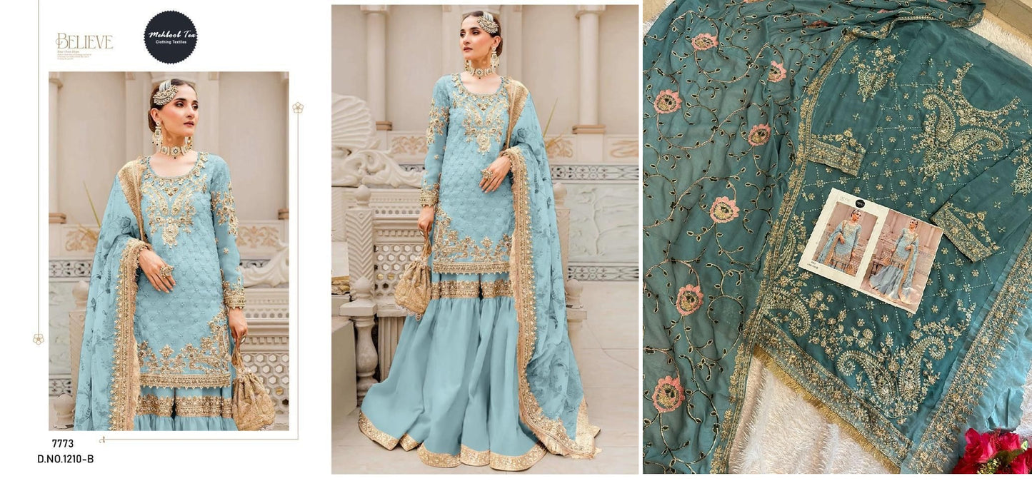 1210B Mehboob Tex Pakistani Salwar Suits