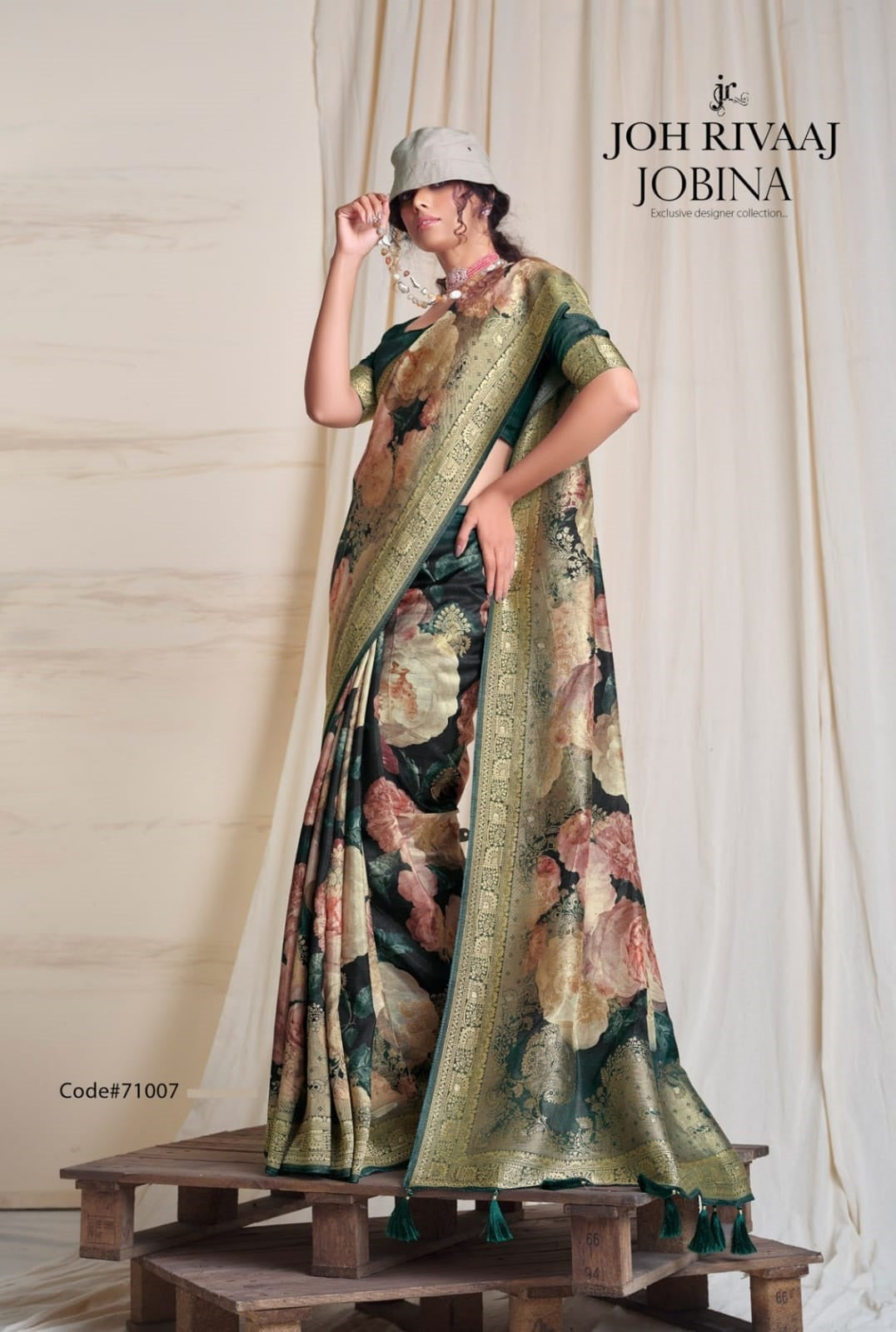 71007 Jobina Joh Rivaaj Sarees