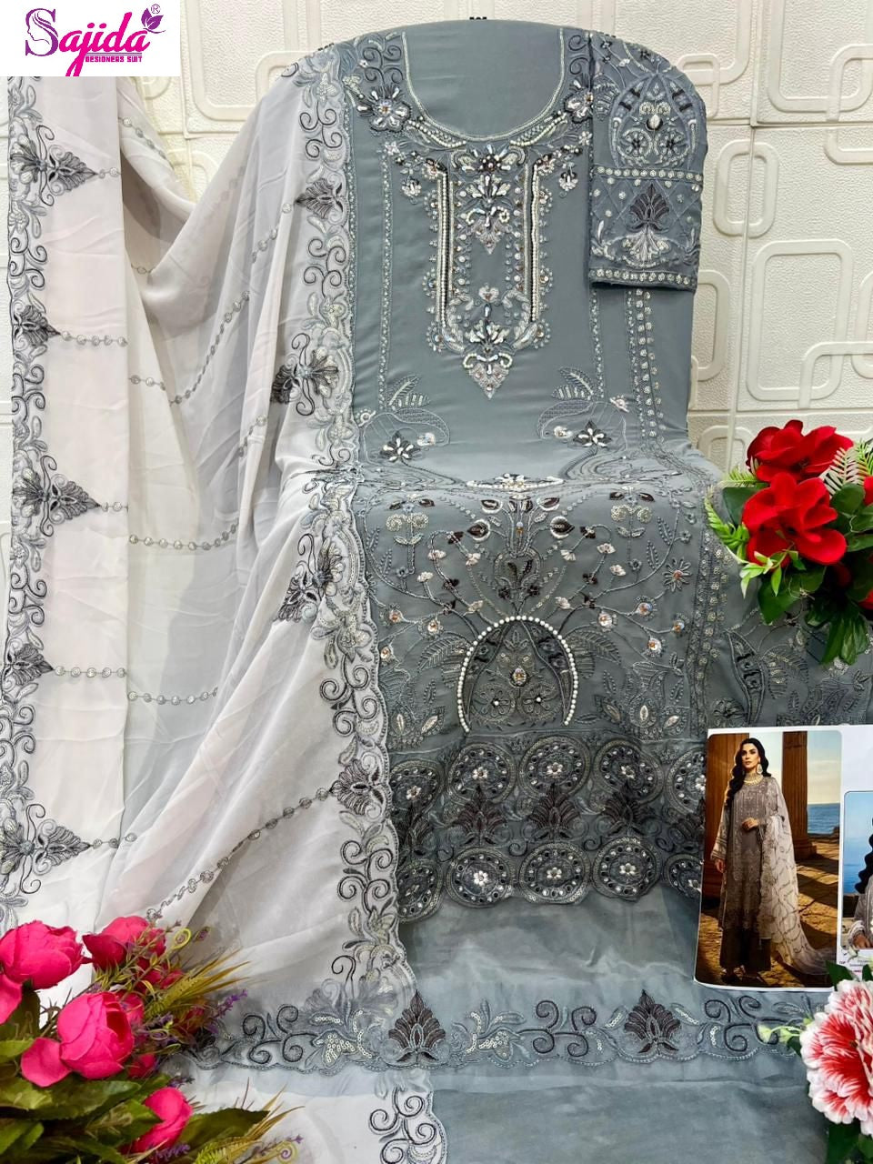 1139 Signora Vol 1 Sajida Georgette Pakistani Salwar Suits