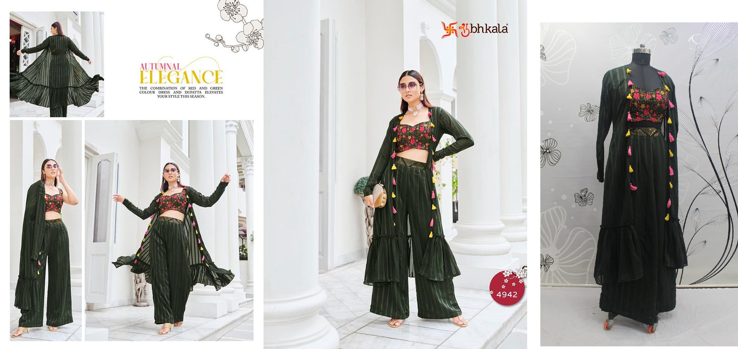 4942 Flory Vol 38 Khushboo Western Dress