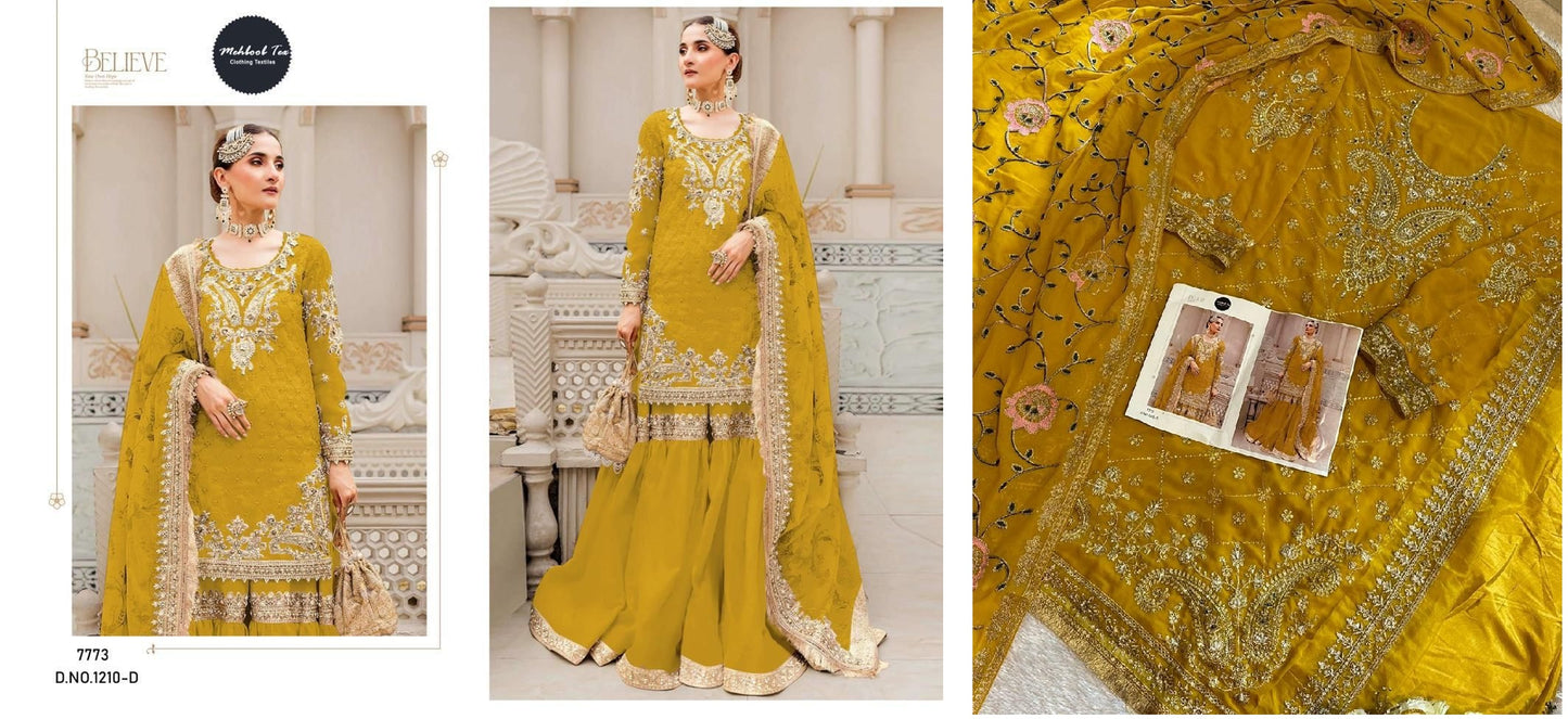 1210D Mehboob Tex Pakistani Salwar Suits