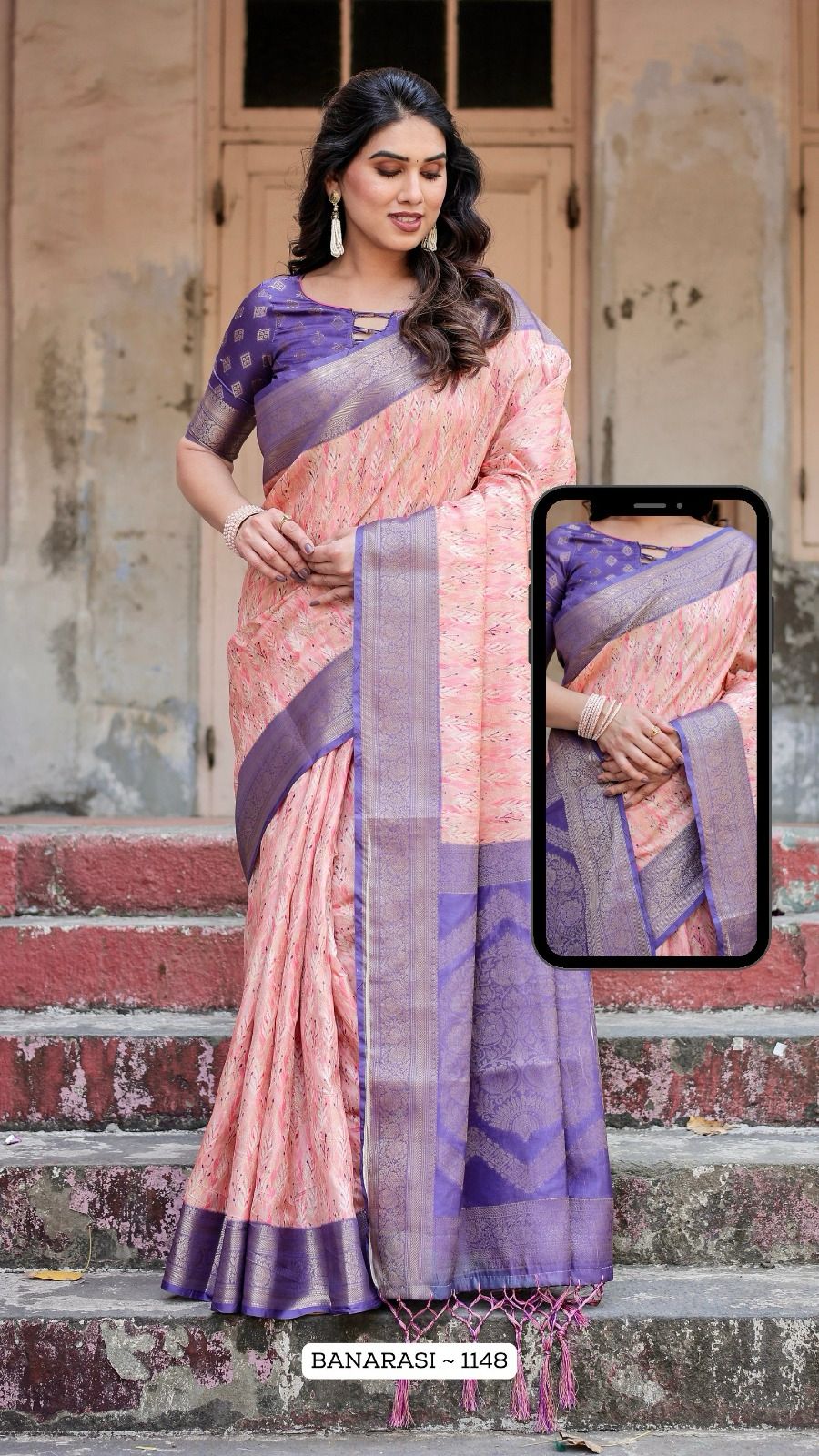 1148 Nx Almaari Banarasi Silk Sarees
