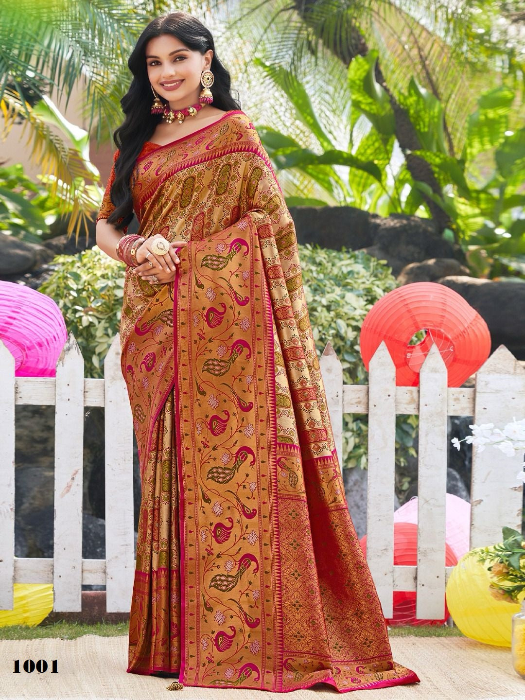 1001 Vaibhavi Silk Vol 4 Sangam Sarees