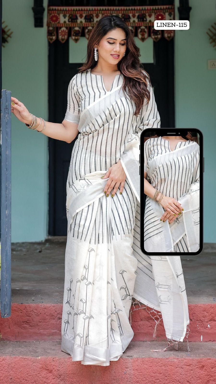 115 Nx Almaari Handloom Sarees